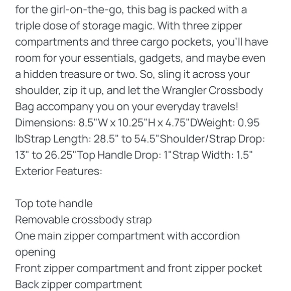 Lug - Wrangler Crossbody Bag - Picture 5 of 6